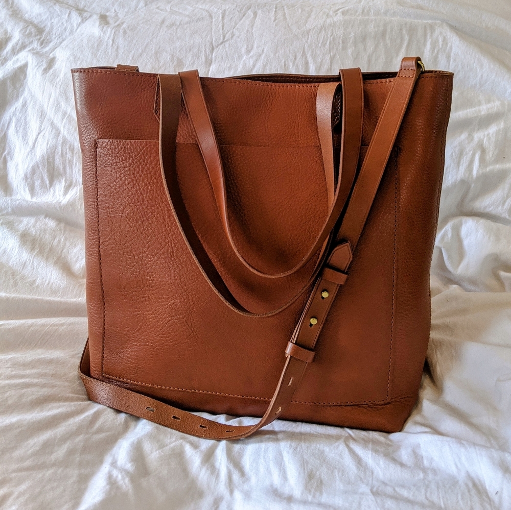 Madewell Medium Zip Transport Tote